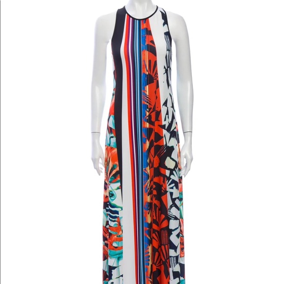 burnt orange dress maxi Leonor V-Neck Maxi Dress